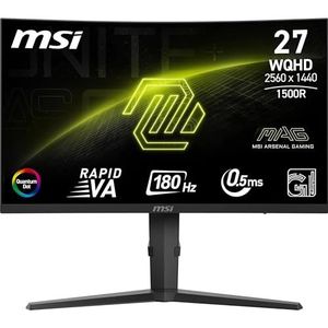 MSI MAG 275CQRF QD E2 - Monitor - 27 Inch - WQHD - 180 Hz - VA Paneel
