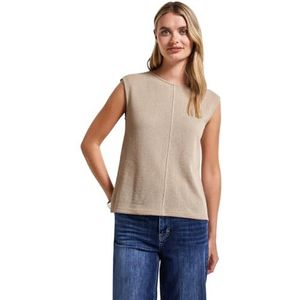 Street One Damestop in gebreide look, Coastal Beige, 46