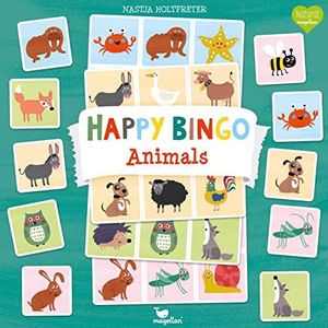 Happy Bingo - Animals: A funny and colourful tile game for children from 3 years up