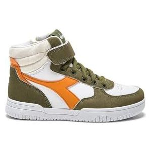 Diadora Raptor Mid Dusty PS, gymschoenen, uniseks, kinderen, Groen, 33.5 EU