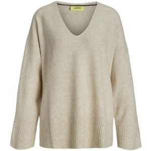JACK & JONES Jxlucca Diverse V-hals Knit Sn, fog, M