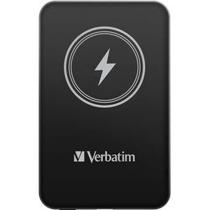 Charge 'n' Go Magnetic Wireless Power Bank 5000 Black