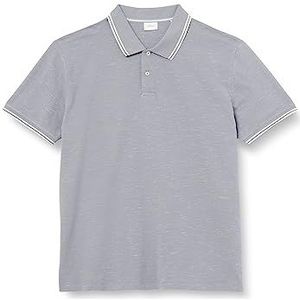 s.Oliver Big Size Poloshirt voor heren, grijs, 4XL