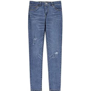 Levi's Lvg 710 Super Skinny Jeans 3ee356 denim broek voor meisjes, Super Power, 24 Maanden