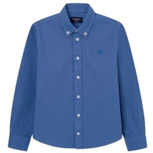 Hackett London Gewassen Oxford-shirt voor jongens, blauw (Oxford blauw), 2 jaar, Blauw (Oxford Blue), 2 jaar