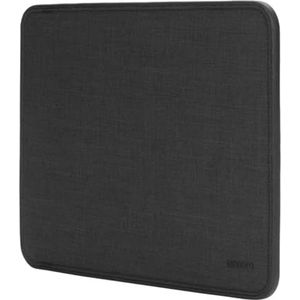 Incase Icon Sleeve Case [Woolenex-materiaal I tenSAERLITE-Bumper I Faux Bont Interieur I Magneetsluiting], donkergrijs, voor MacBook Pro 16"" (2019 - 2021 M1 Pro/M1 Max)