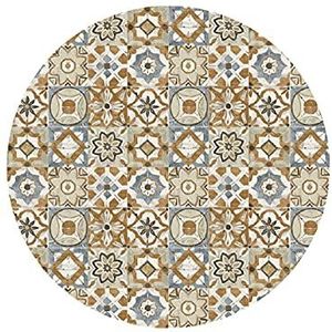 Vilber, Kollar vinyl tapijt, rond, kleur 40, diameter 97 cm