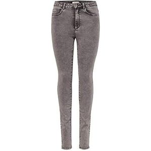 ONLY ONLRoyal Reg Skinny Jeans voor dames, grijs (dark grey denim), XL / 34L