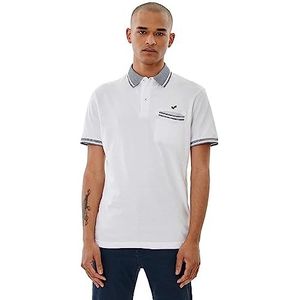 Kaporal Chun Polo, Wit, S Heren, Wit, S