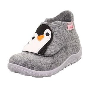 Superfit Jungen HAPPY Hausschuhe, GRAU/SCHWARZ 2000