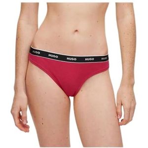 BOSS Triplet Thong Stripe String voor dames, Open Miscellaneous981, 3XL