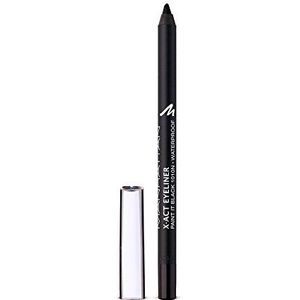 Manhattan X-Act Eyeliner Pen, zwarte eyelinerstift voor de ideale eyeliner, waterbestendig, kleur Paint It Black 1010N, 1 x 1 g