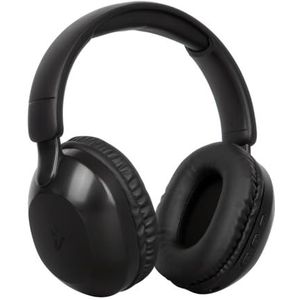 VulTech Octopus HBT-20BK 2.1 Over-ear draadloze Bluetooth 5.3 en Aux-hoofdtelefoon met microfoon, trackbediening, oproepbeheer, opladen Type-C, autonomie 12 uur, automatische koppeling Android, iOS
