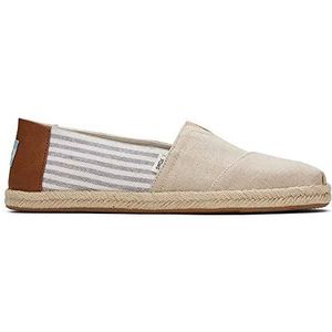 TOMS Alpargata Rope Classic Platte Loafer voor Heren, Natural Tan, 47.5 EU