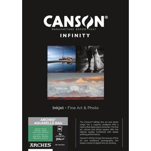 Canson Infinity Arches Aquarel 100% fijn 310 g Box A4 25H natuurlijk wit