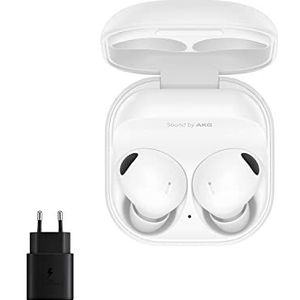 SAMSUNG SM-R510N Galaxy Buds2 Pro hoofdtelefoon, wit + reisadapter 25 W (draadloos)