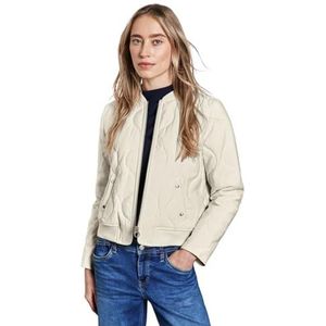 STREET ONE Blouson met doorgestikt patroon, beige (soft beige), 44