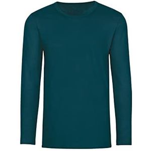 Trigema Dames 502501 shirt met lange mouwen, saffier, M, saffier, M