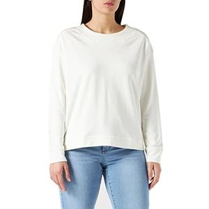ESPRIT Collection Sweatshirt van katoenmix, off-white, S