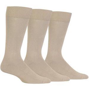 Chaps Men's Solid Supersoft Socks 3 Pair