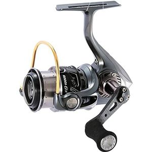 Abu Garcia Revo® ALX Spinning Reel, vismolen, spinhaspel, allround vissen, uniseks, zilver/zwart/goud, 1000S