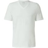 T-shirt met V-hals, 0100, S