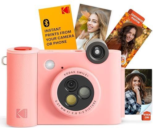 KODAK Smile+ - Digitale Instant Print Camera - Zwart - 10 MP