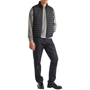 United Colors of Benetton - Bodywarmer - Zwart - Met Ritszakken Opzij