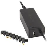 NGS 45W - Universele Laptop / Notebook Adapter - 45W - Automatisch - 8 Tips - Dell - HP - Lenovo