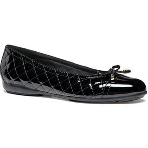 GEOX - Annytah - Ballerina's - Zwart - Polyurethaan