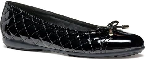 GEOX - Annytah - Ballerina's - Zwart - Polyurethaan