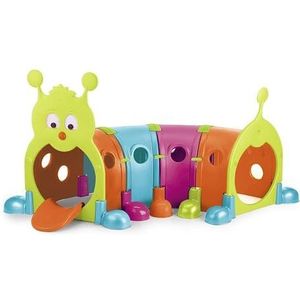 FEBER - Febergus, kindersporttunnel, binnen en tuin, met 4 uitbreidbare kleurrijke modules, outdoor-speelgoed voor jongens en meisjes + 3 jaar, Famosa (FEU12000)
