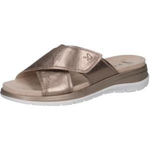 Caprice Dames 9-28201-44 sandaal met hak, Black Nappa, 42 EU, Black Nappa, 42