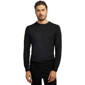 Guess Patton Cn SWTR Sweater voor heren, zwart, L