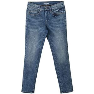 s.Oliver Junior Boy's Jeans, Seattle, Blue, 134, blauw, 134 cm