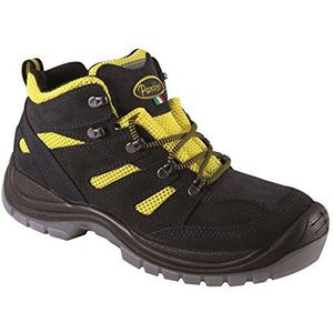 Panther 2728202la 44 Woody Yellow Mid S1P werkschoenen, maat 44, blauw/geel