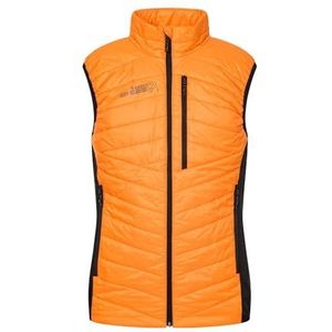 Rock Experience REMV01281-C950 Eco Manitoba Hybrid Man Vest sportvest voor heren, 0615 Persimmmon oranje + 0208 CAVIAR S