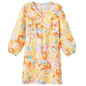 Bestseller A/S Meisjes NKFHIMLA SS Jurk, Mock Orange, 116, Mock Oranje, 116 cm