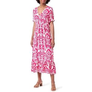 ONLY Dames Onlchianti S/S Long Dress WVN Noos jurk, roze, M