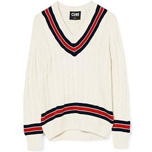 GUNN & MOORE Cricket trui, marineblauw/rood, S