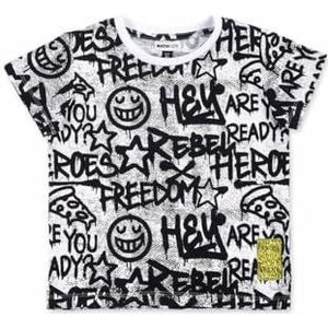 Tuc Tuc T-shirt voor meisjes, Wit, 7 Jaren