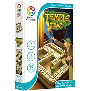 Smart Games - Temple Trap, Puzzle Game with 48 Challenges, 7+ Years