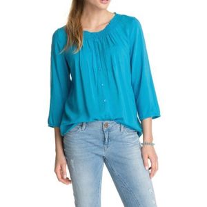 Esprit Dames Regular Fit Bluse VIP CARMENsolid