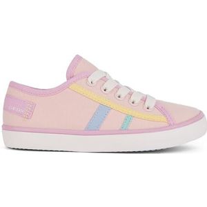 Geox J Gisli Girl F Sneakers voor meisjes, Lt Rose Roze, 32 EU