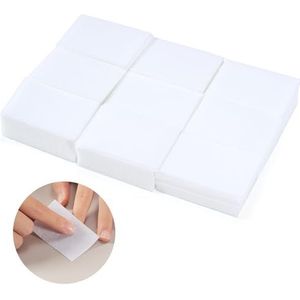 630 stuks pluisvrije nageldoekjes, celletten voor gelnagels, pluisvrije nagelwattenpads, nagellakverwijderaar, doekjes voor cleaner, wisdoeken