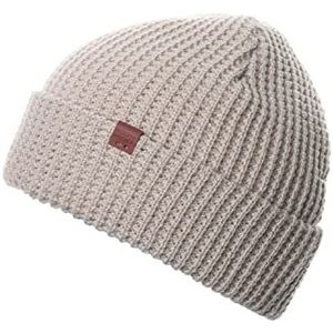 BICKLEY + MITCHELL Waffle Beanie, nude, Eén maat