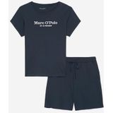 Marc O´Polo Mix & Match Short Pyjamaset voor dames, Donkerblauw, S