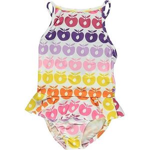 Småfolk UV50 Zwemkleding, Bathing Suit, Mini Retro Apples, Sea Pink, 2-3 Jaren