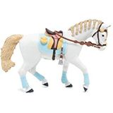 Papo -Handgeschilderde - Figuurtjes -Paarden veulens en pony's -Ruiterpaard fashion blauw-51545-Verzamelbaar-Voor kinderen - Geschikt voor jongens en meisjes - Vanaf 3 jaar