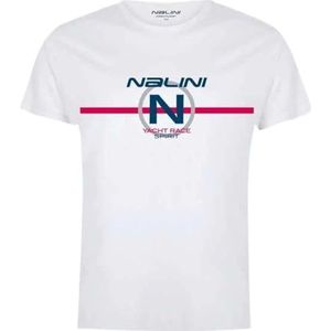 Nalini 03129010100C000.10 Art.N2 40 02 T-shirt voor heren, wit, S, Wit, S